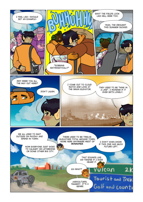 Battle of Alberta Chapter 6: Cloud Minding pg. 3Another story about the personified cities (and town