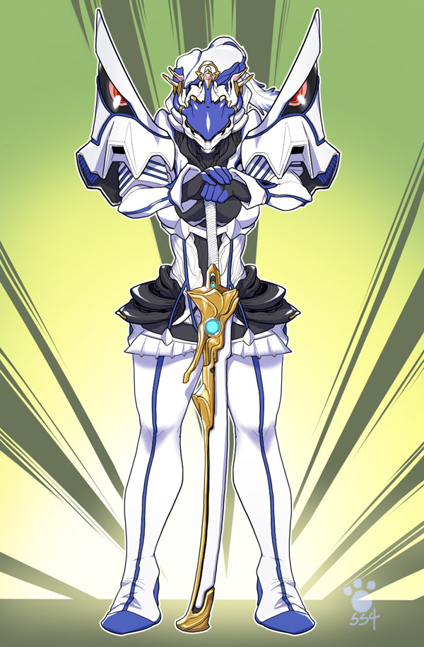 lotusshim554:    commission for our space mom,@rebbford! Satsuki Saryn-sama has arrive!