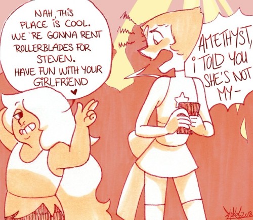 reo-coquelicot: MysteryPearl Week day 1 : Crush ~ This is the artistically weirdest comic I’ve