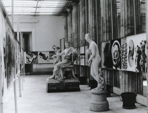 an-overwhelming-question:Bauhaus exhibition in the Villa Pignatelli, Naples, 1962