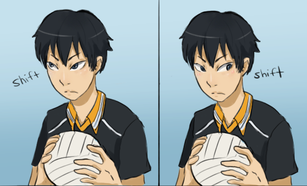 coconutcoconutcoconut:  tobio “totally smooth” kageyama kisses what is probably