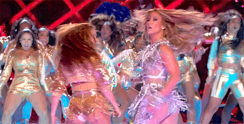 bob-belcher:  Jennifer Lopez and Shakira’s Superbowl Halftime Show!