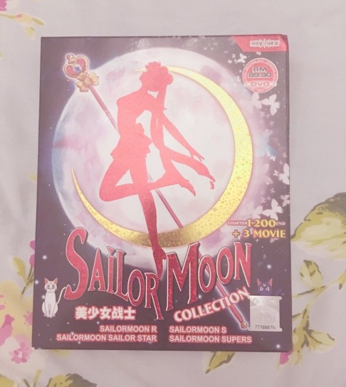 blossom-dearie: Sailor moon all seasons and movies on DVD ✨