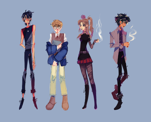 serovolk: another lineup, this time ft some of the mysterious skin characters ^__^ i had an avalyn s