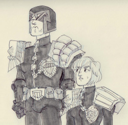 daintyboots:  tonku:  I AM THE LAW (i watched dredd last night)  tank drew fanart goodbye ive died and gone to heaven 