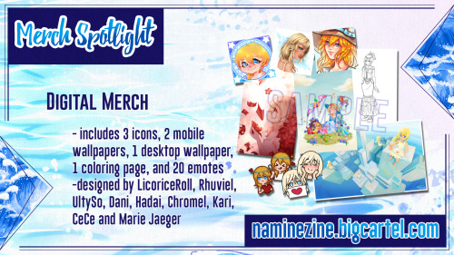 If you buy our Digital Stars or our Pastel Dreams bundles, you can get our lovely digital merch, don