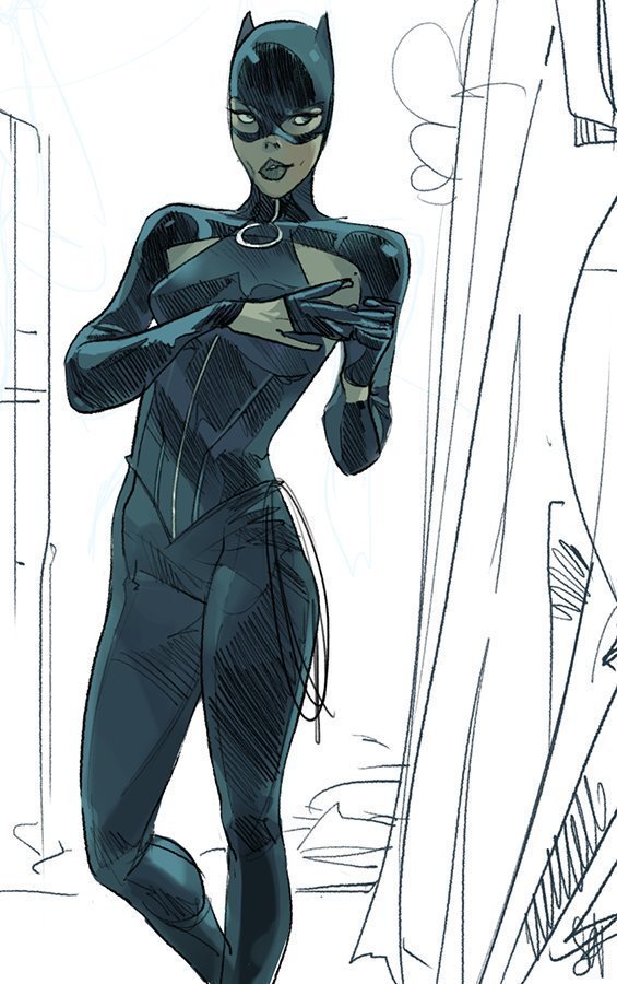 browsethestacks:  Catwoman by…  1) Esad Ribic 2) Otto Schmidt 3) Mahmud Asrar 4)