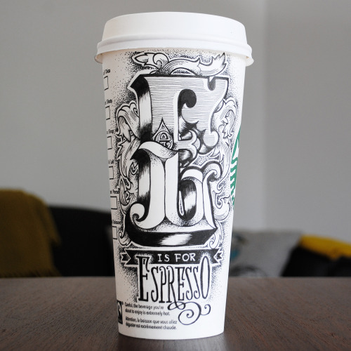 goodtypography: E is for Espresso. Rob Draper
