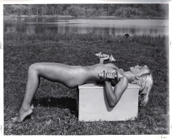 Nudiarist:  Mari Lynn At Sunshine Beach Club, Florida 1961 