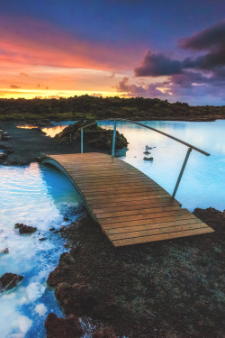 lsleofskye:  Blue Lagoon Sunset