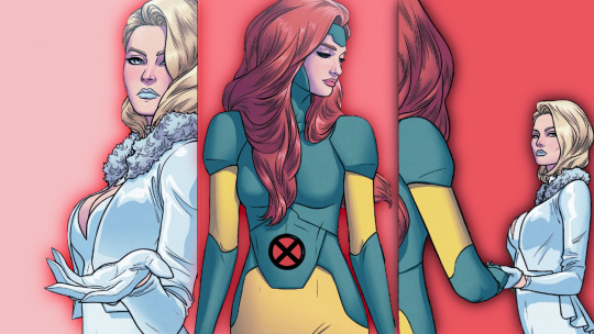 hank-mccoyed:Jean Grey and Emma Frost in Giant Size X-men 