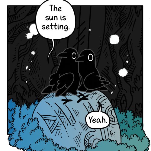 Crow Time - Statue 3