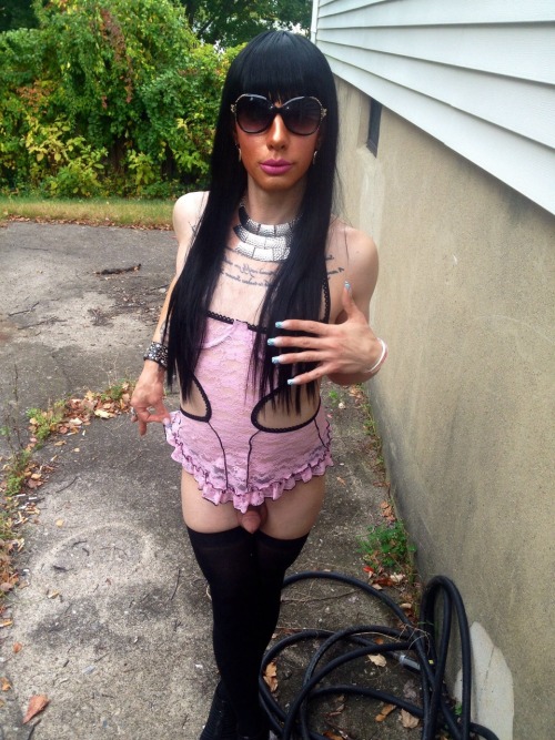 swishynicky:  Pathetic sissy faggot slave whore swishy nicky. Please spread my pics all over the Internet 