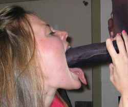 Twiztedchocolate:  Femdomhotwifecuckoldinterracial:  The Trick To Deep Throat? Get