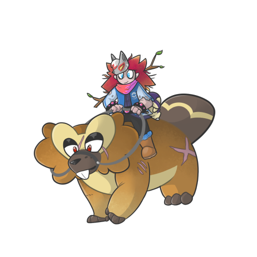 It would have been cool if we could ride alphas in PLA.I just wanna ride around on my giant beaver.A