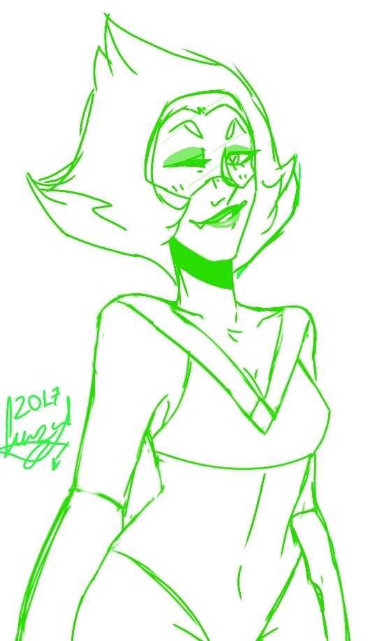 I drew one of the new peridots :^D(luhchan136)O O F