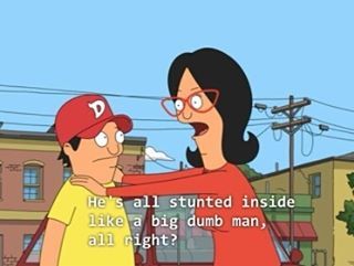 In times of trouble, The Belcher’s come to me with words of wisdom. #bobsburgers #lindabelcher #genebelcher #tv #fave #faves #thebelchers #menareconfusing #whydoyallpullthisshit