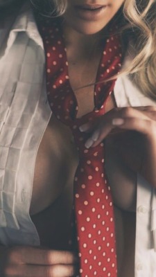 Sultrylush:  Sensual-Ity:  Don’t Mind Me Borrowing Your Favorite Tie And Using