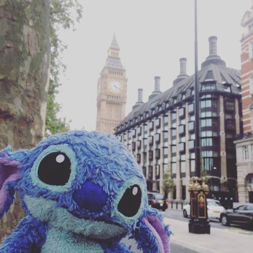 #stitch #travels #london #uk #bigben #clock (at Big Ben, London - Palace Of Westminster)