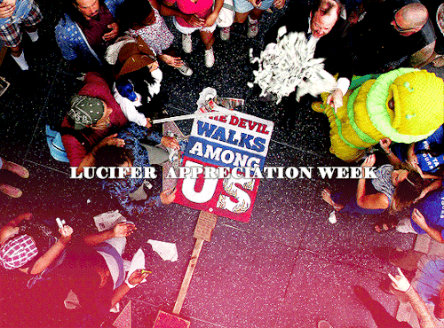 luciferappreciation: Hello, and welcome to the first LUCIFER APPRECIATION WEEK event taking place th