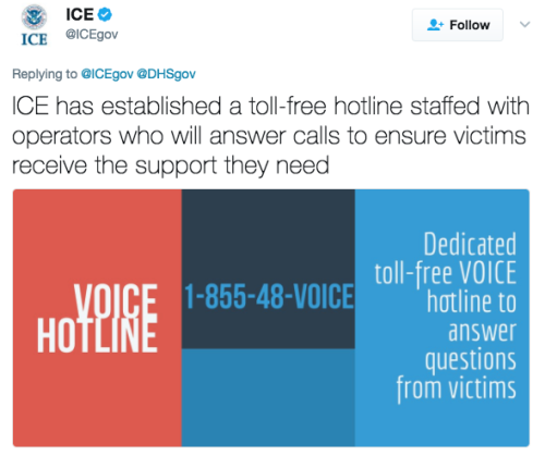 arctic-silence: lenyberry: wilwheaton: the-movemnt: Trump started an anti-immigrant hotline. People 