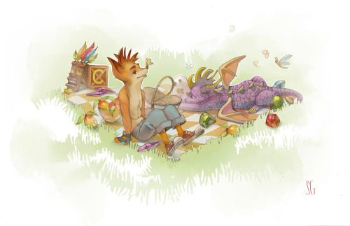 gavi-gavi:  New Crash Bandicoot and Spyro the Dragon print, available for preorder here on my Storenvy!