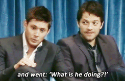 jensenacklesmishacollins:  &ldquo;Nobody has come on and put me on my heels as