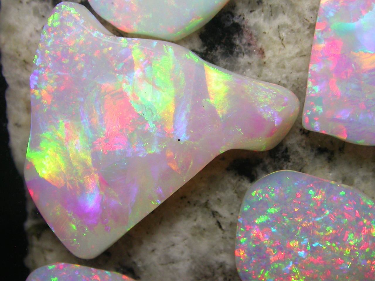 Opals and Opaline Materials