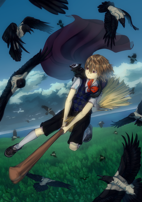 An Akechi as Kiki from a project that unfortunately got cancelled, but I still wanted to share baby 