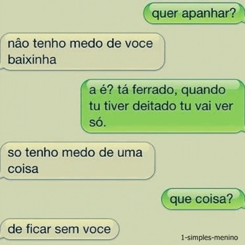 "Vi no céu o que faltava em mim..."