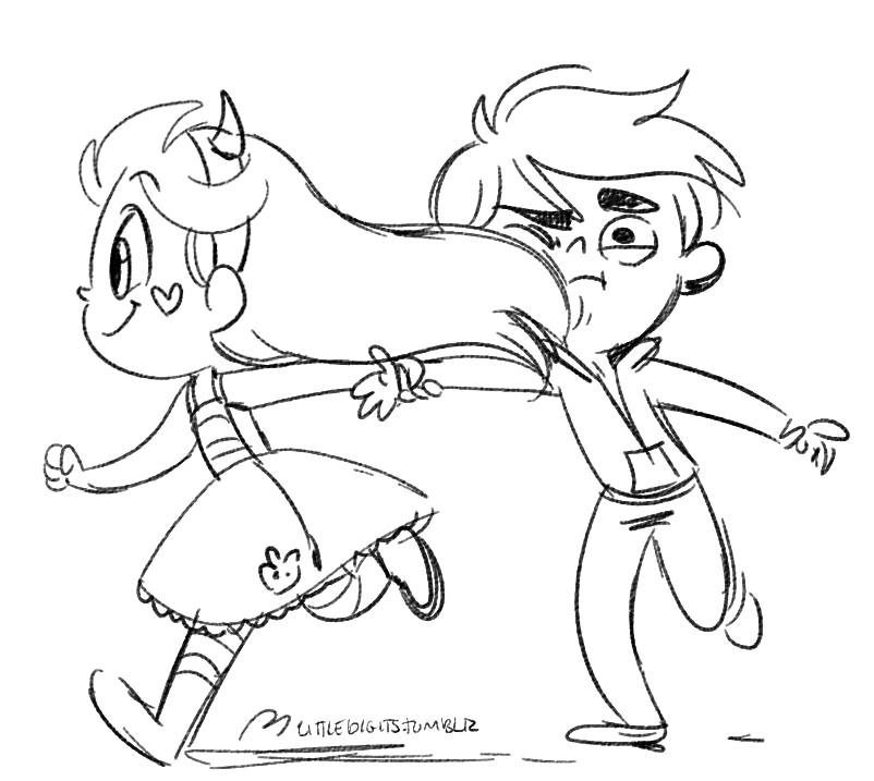 littledigits:  If marco is new to living with a girl with longer hair hes in for