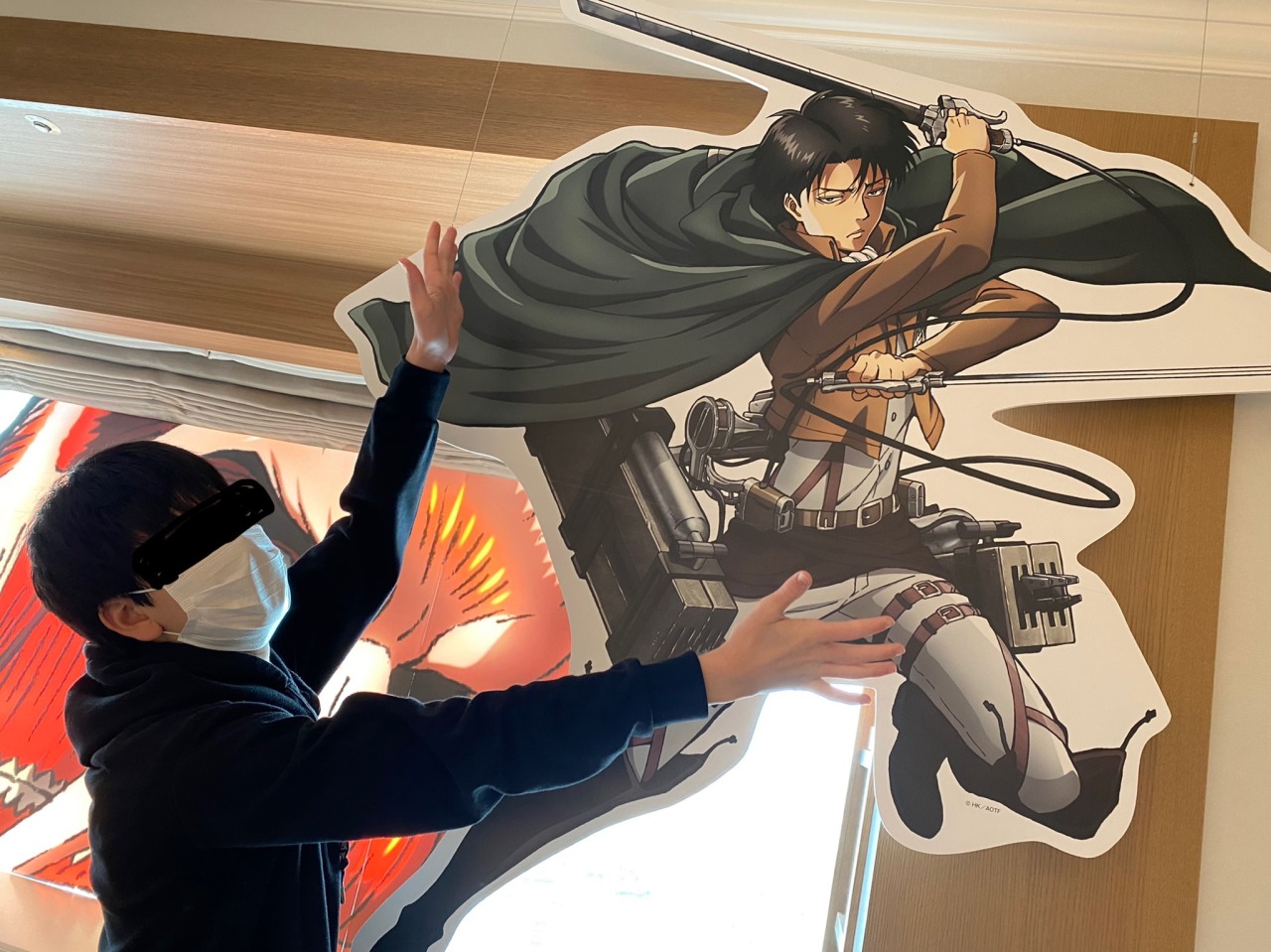 Attack On Momlife Attack On Titan X Yokohama Royal Park Hotel Room
