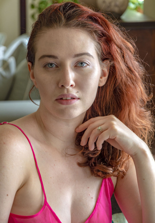 Model: Amanda • Ph: AAlberts • Red and Blue • Flame Red Hair, Blue Eyes • Beautiful •