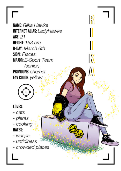 We are starting a new webcomic (full color this time). So here is the character’s sheets! &lt;3The F