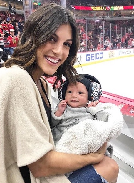 blackhawkswags: Kristy Muscolino, Cooper - so fresh and so kling