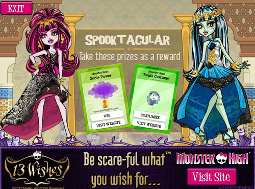 monster high 13 wishes walkthrough part 7