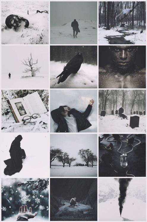 aestheticschaos:Winter Male Witch aesthetic