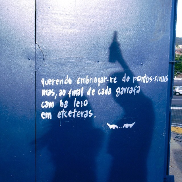 labella-instagram:  querendo embriagar-me de pontos finais mas, ao final de cada