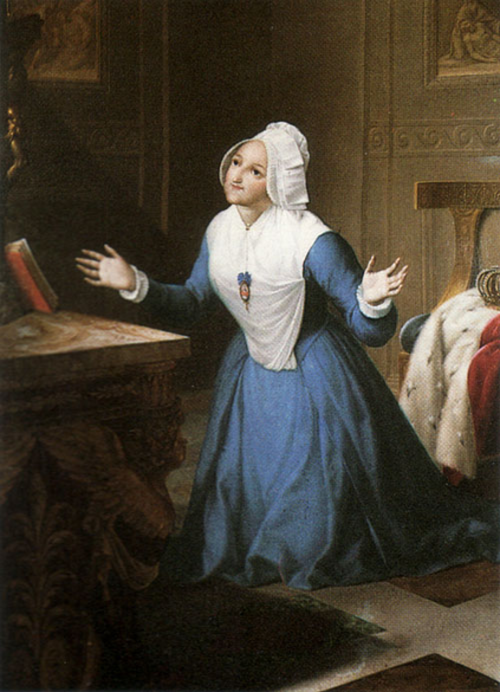 Marie Clotilde de France, later queen of Sardinia, died on March 7th, 1802. After the execution of her sister Elisabeth during the French Revolution, Clotilde resolved to live in a state of penitence, and cut her hair short, wore only wool clothing,...