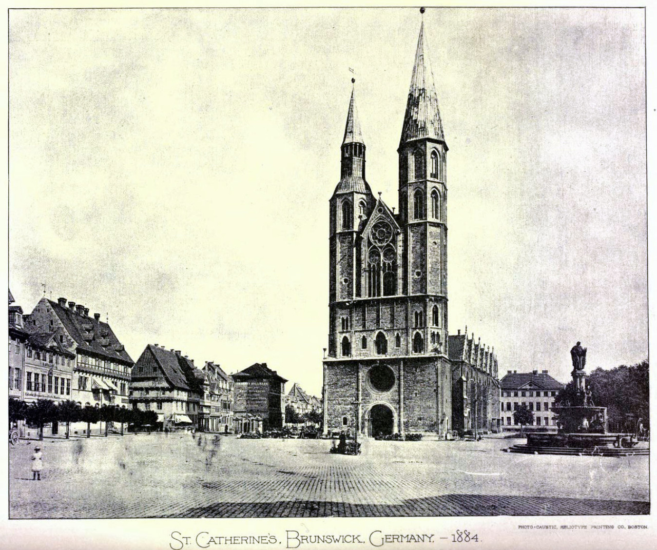 Saint Catherine’s Church in 1884, Brunswick