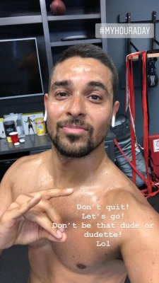 celebswhogetslepton:Wilmer Valderrama on his Instagram Story (2 June, 2018)