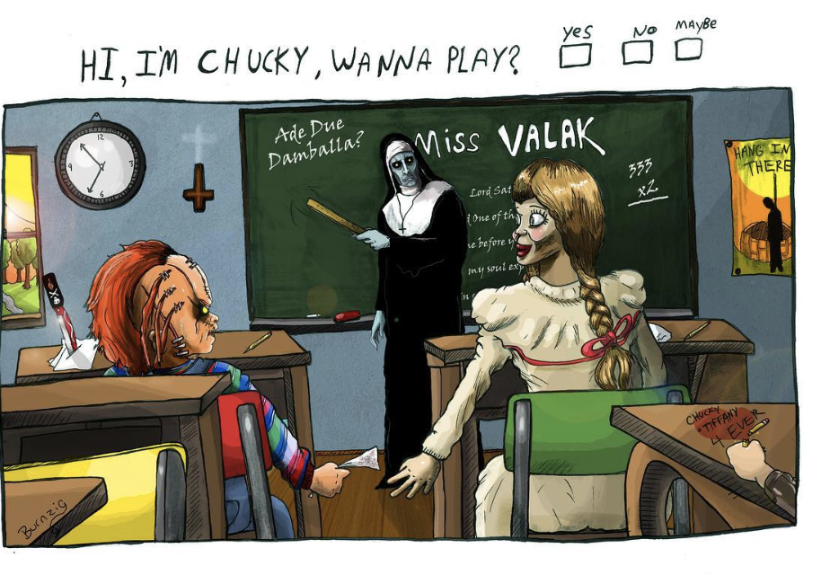 unexplained-events:  Burnzig’s take on some classic horror characters in a different