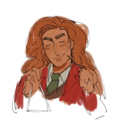 Why Does He Looks So " >:) "