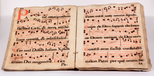 michaelmoonsbookshop:Antiphonal / Gradual music- manuscript late 17th / early 18th century 