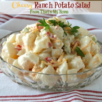 thefoodshow:
“ Cheesy Ranch Potato Salad
”