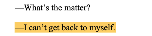 typewriter-worries: Do you ever suddenly find it strange to be yourself? In Place Of The Mirror is a