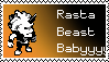 rasta beast stamp