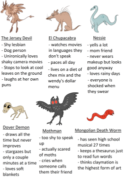 alexandot:   tag yourself as a cryptid i’m