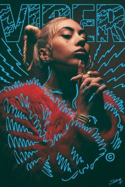 graphicdesignclub:  Viper Magazine Cover - Kali Uchis #viper