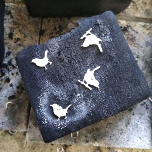 More Wrens on the bench today, love these popular little birds :) ⁠ #shopsmall #shopindependant #ind